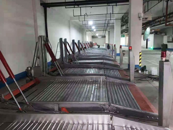 液压俯仰式浅易升降